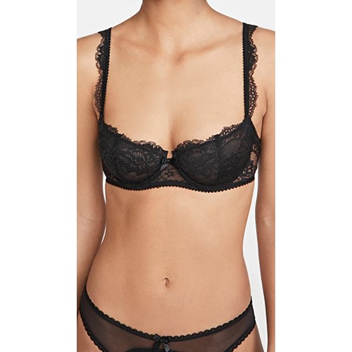 I have a small band and large cup size but hate underwire - my favorite  bralettes include a Skims buy