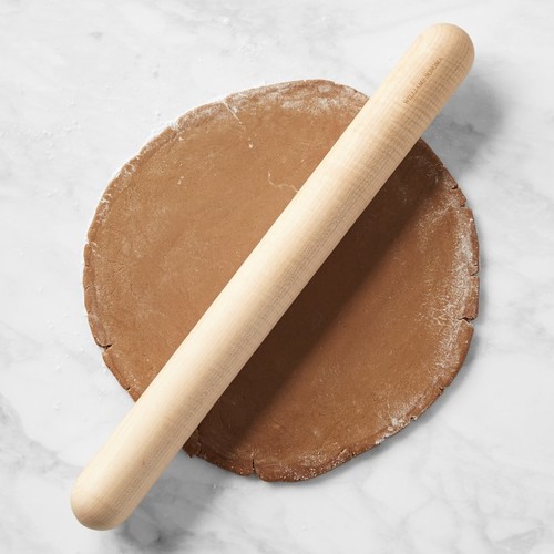 Folksy Super Kitchen Adjustable Rolling Pin with Thickness Rings for Baking  -Non Stick Stainless Steel Dough
