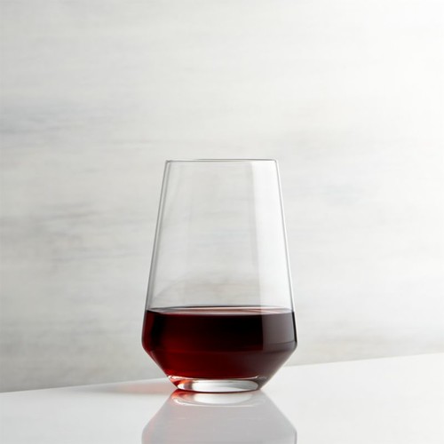 Zwiesel Pure Tritan Crystal Big Red Stemless Wine Glass by World Market