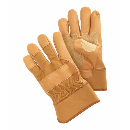 Knox Men's Brown Leather Work Gloves for Gardening, Maintenance,  Outdoor-Small: : Tools & Home Improvement