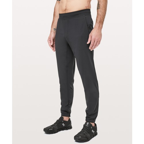 Mens Nylon Workout Pants - Fleece Jogging Bottoms